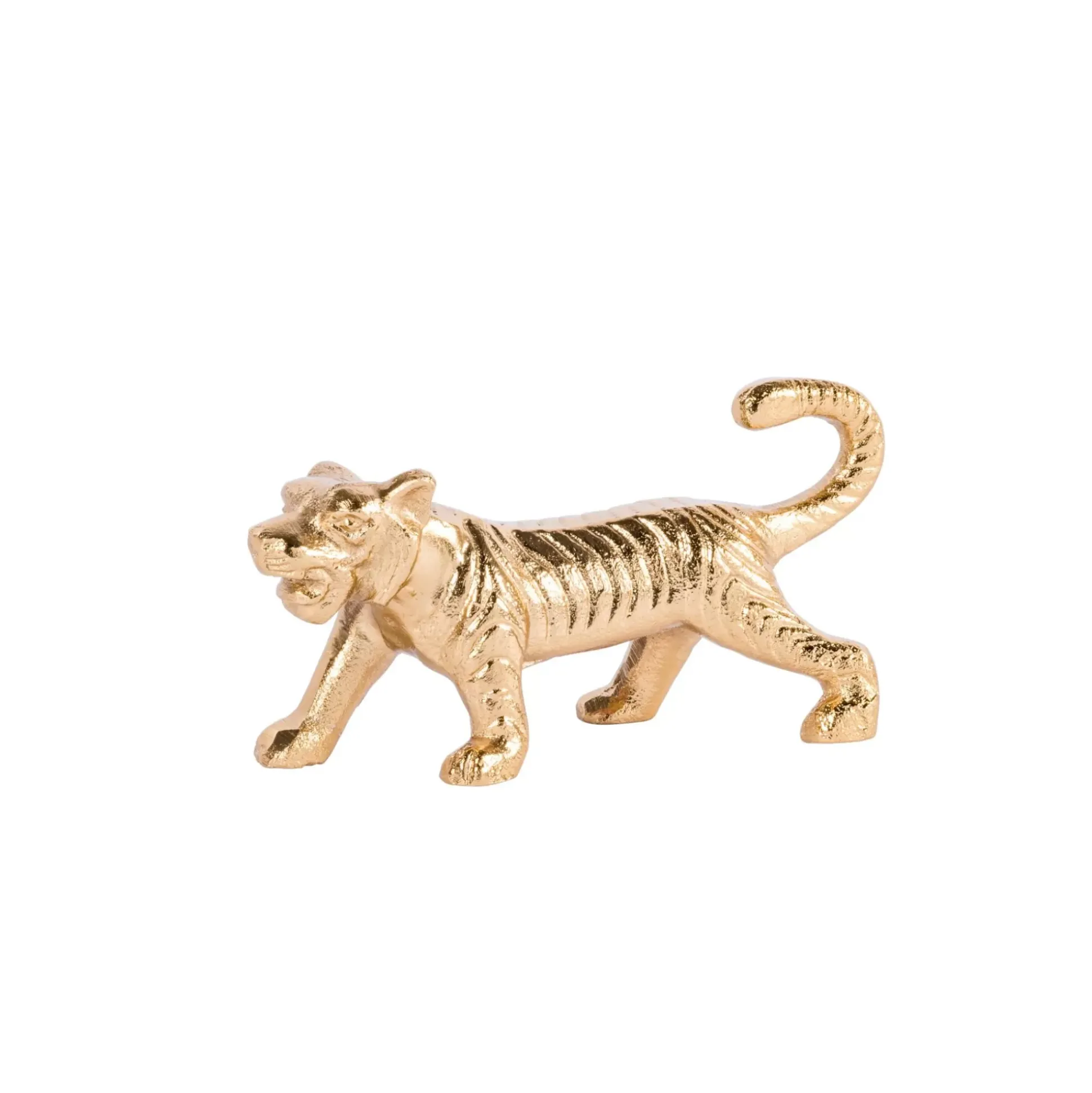 Tiger Tigre Decorativa Dorado