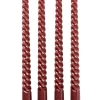 Twist Velas Retorcidas Juego De 4 Rojo