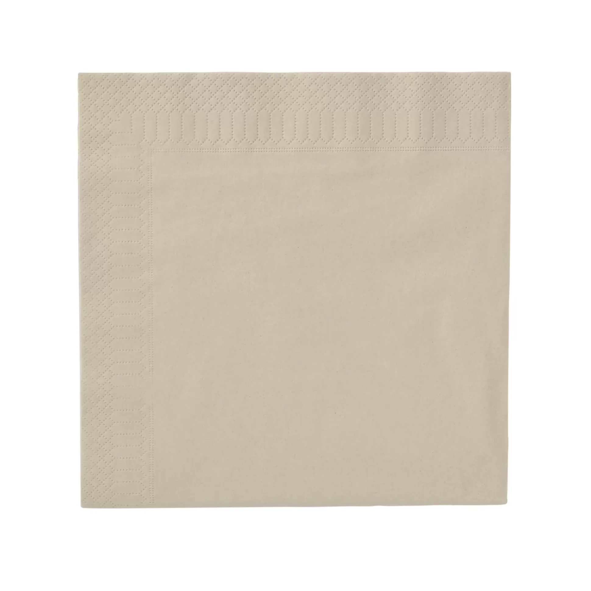 Uni Paquete De 20 Servilletas Beis