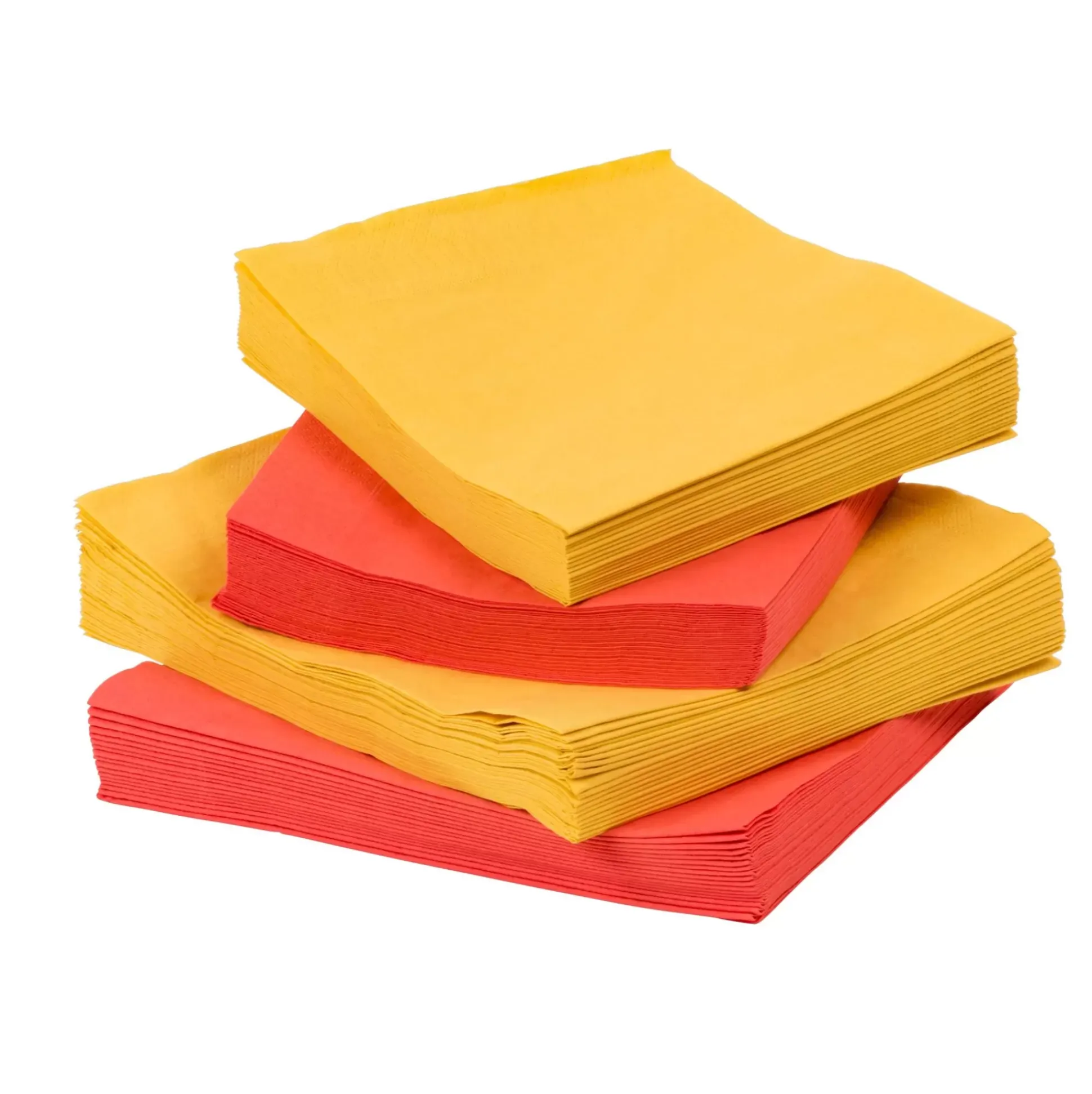 Uni Paquete De 20 Servilletas Ocre