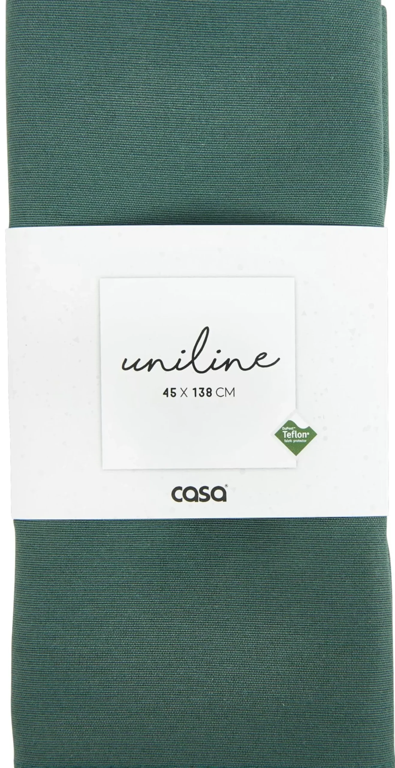 Uniline Camino De Mesa Verde Oscuro