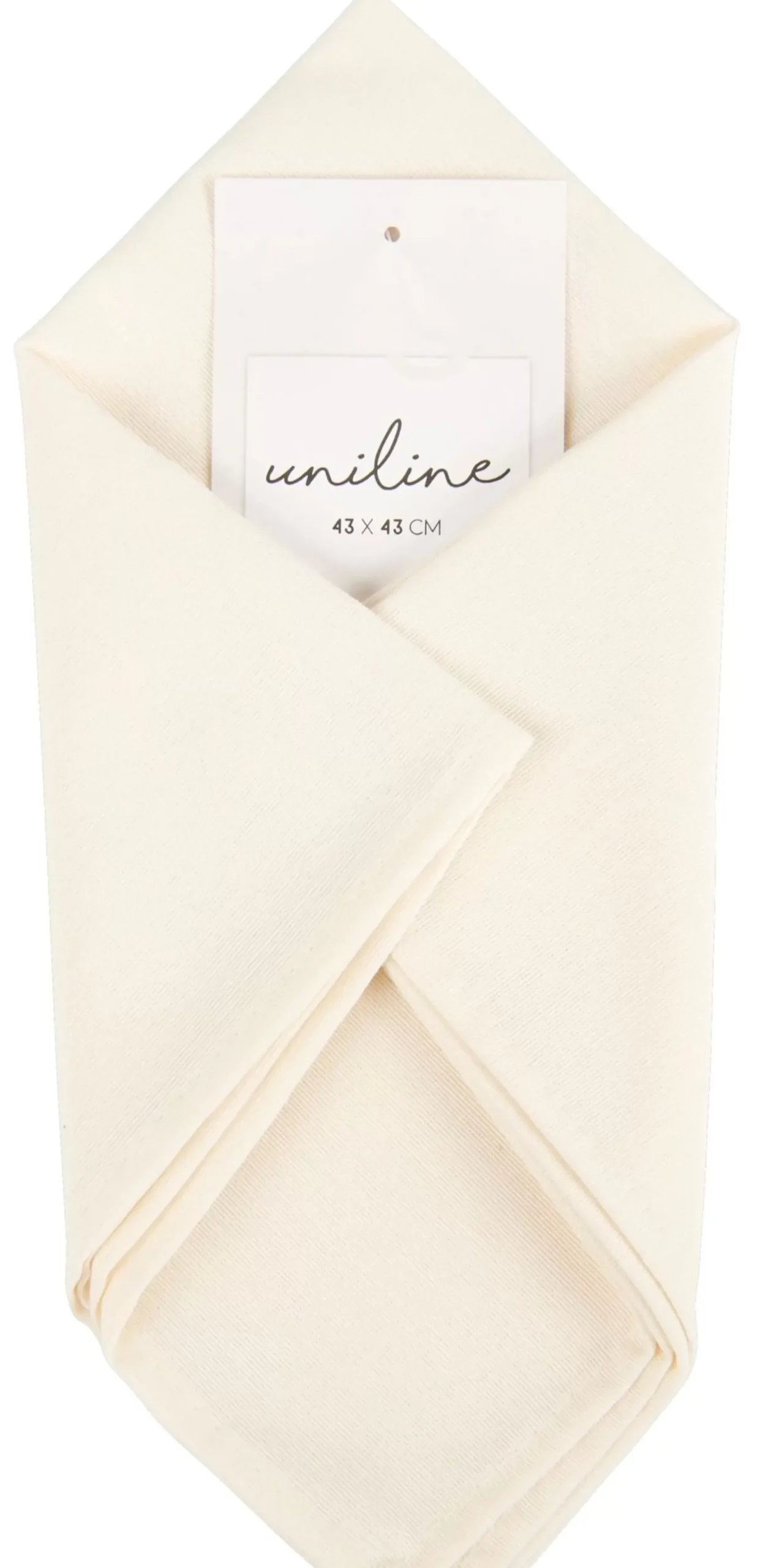 Uniline Servilleta Blanco Apagado