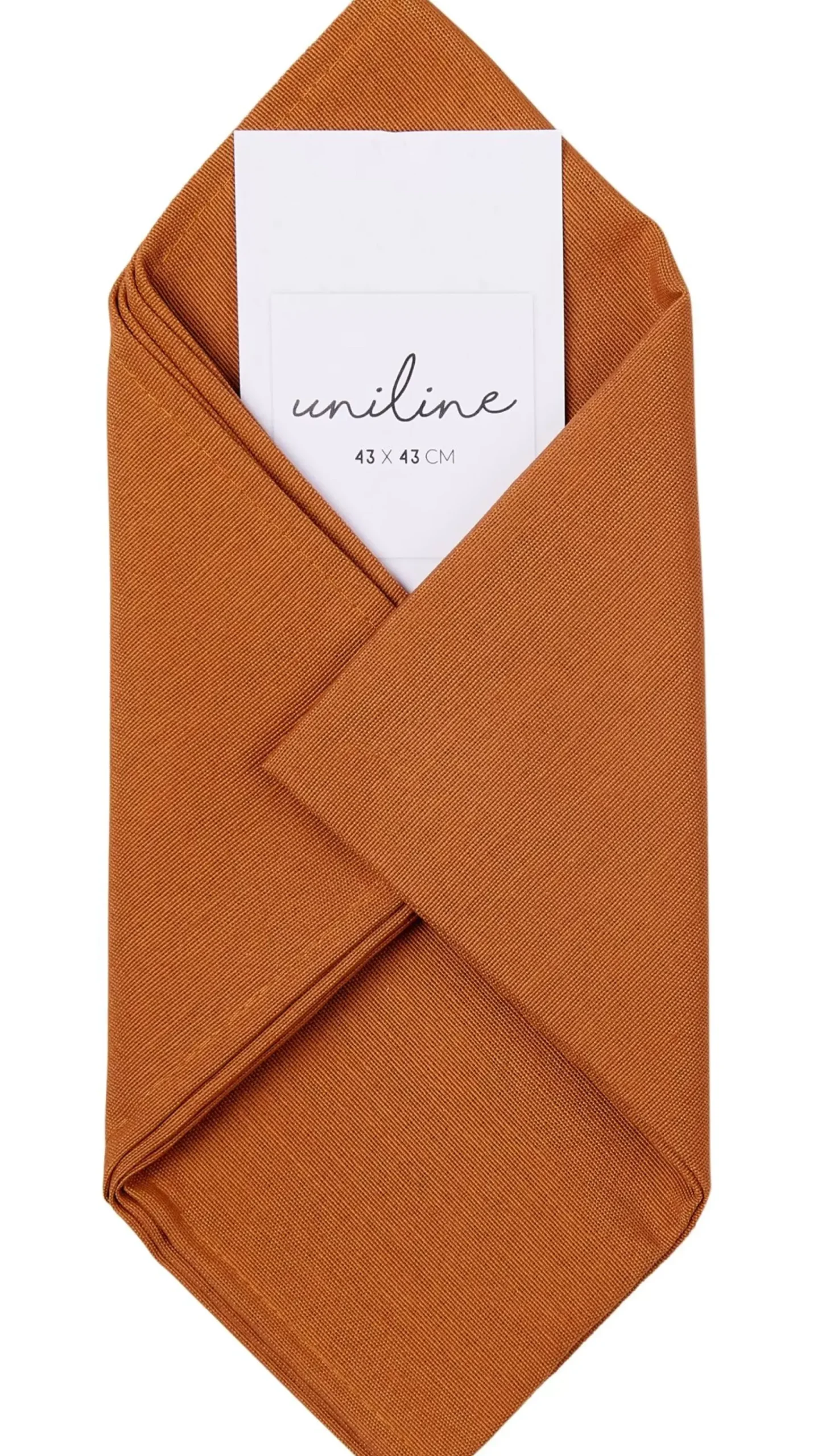 Uniline Servilleta Marron
