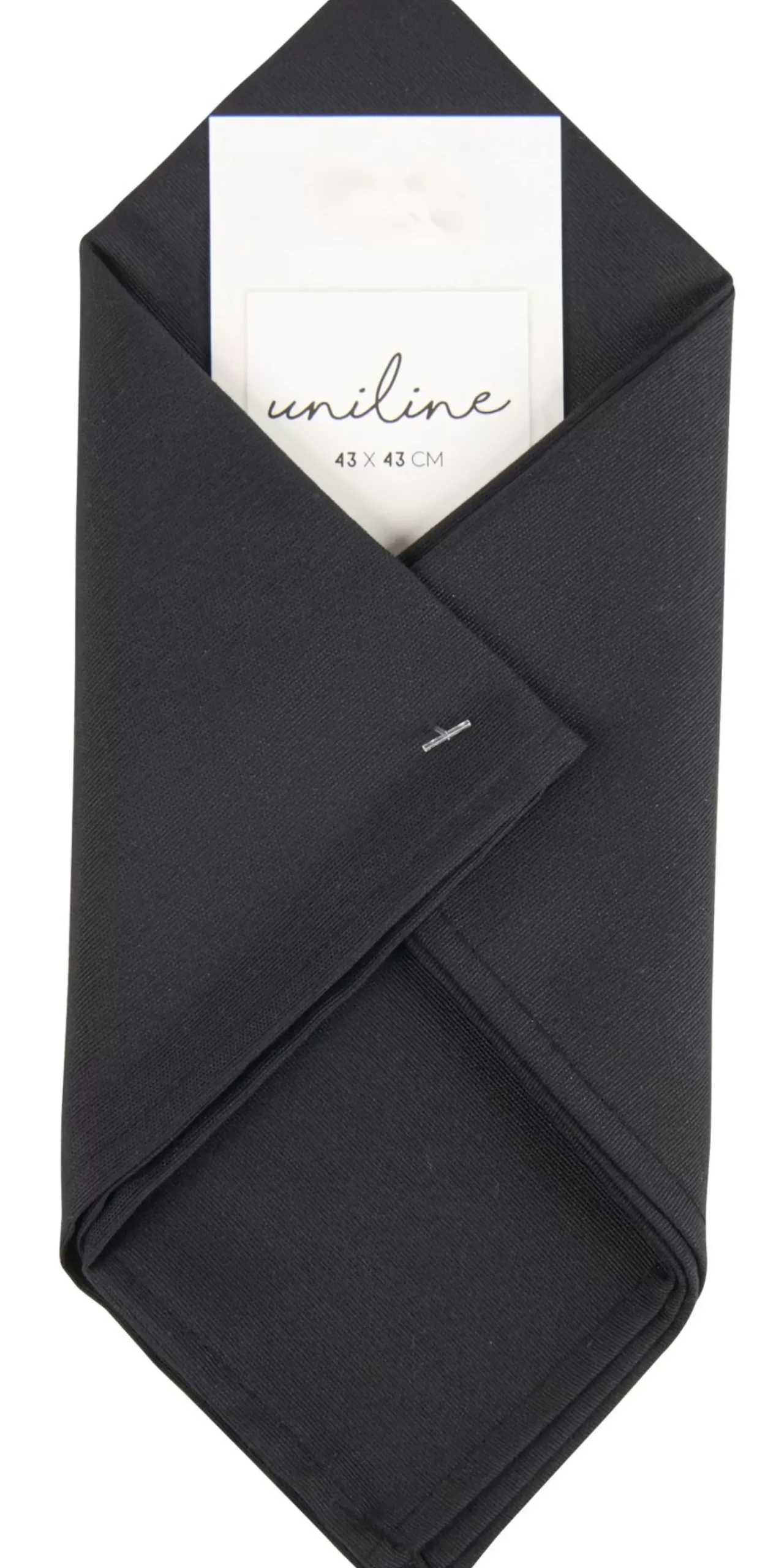 Uniline Servilleta Negro