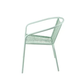 Verona Silla Apilable Aguamarina