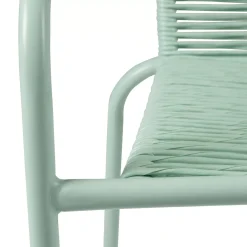 Verona Silla Apilable Aguamarina