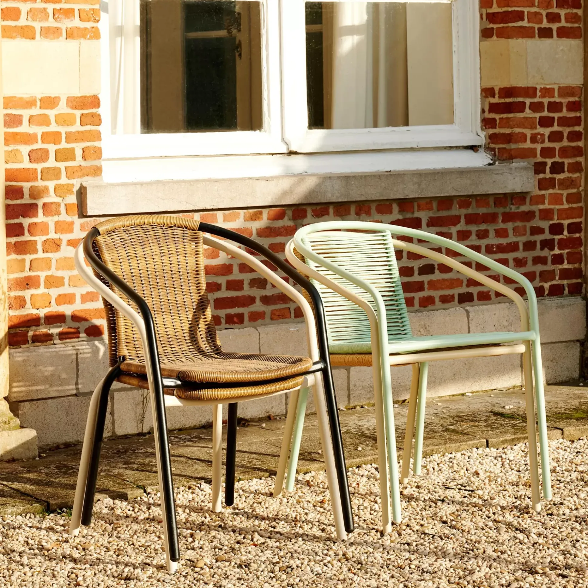Verona Silla Apilable Multicolor