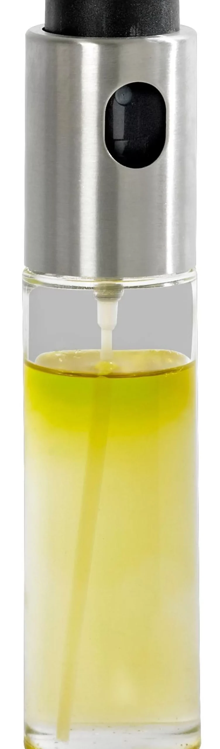 Vinaigre Aceitera-Vinagerera Negro, Plateado, Transparente