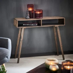 Vintage Consola Marron, Natural