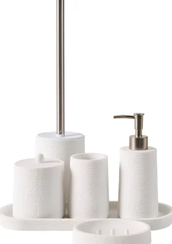 White Elegance Soporte Para Cepillo Dientes Blanco