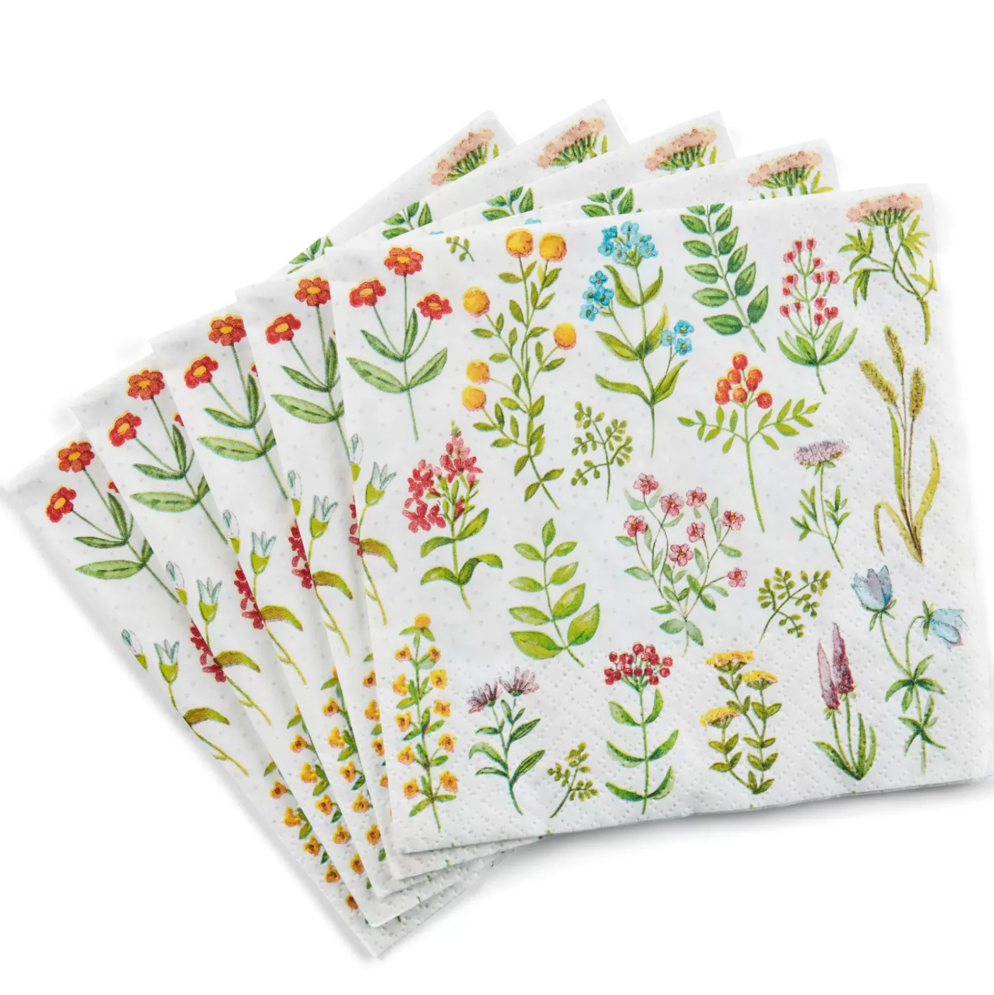 Wildflower Paquete De 20 Servilletas Multicolor