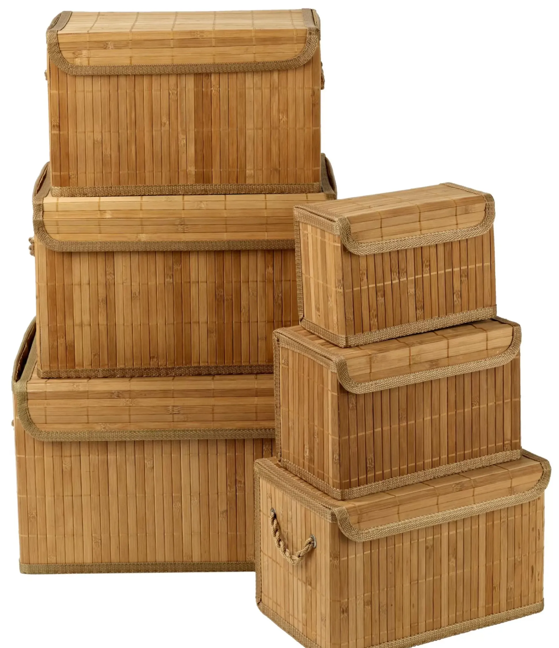Zen Caja Con Asas Natural